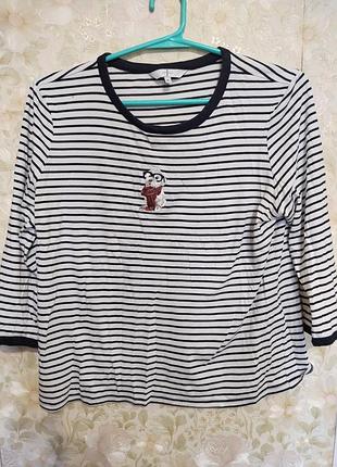 Лонгслів в полоску