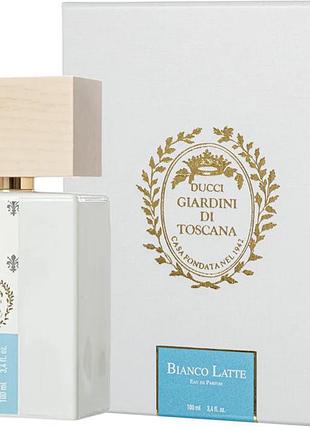 Парфюмированная вода giardini di toscana bianco latte 10 мл