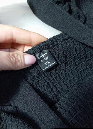 Розкішний чорний сарафан розмір л/хл 7