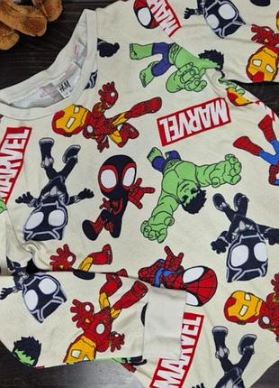 Реглан для мальчика марвел h&amp;m