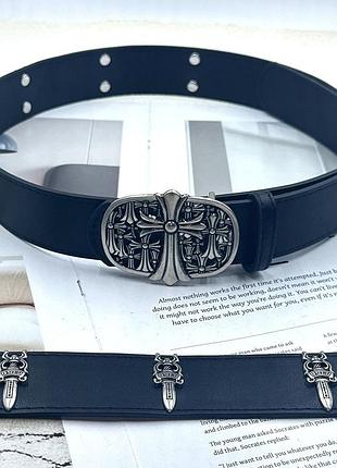 Ремень chrome hearts /belt chrome hearts/ ремень хром хартс