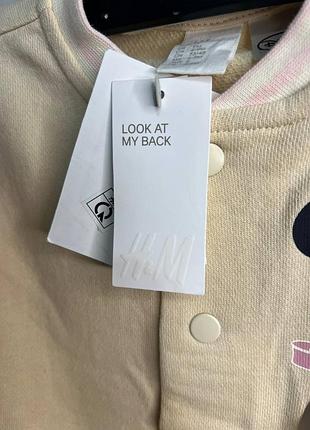 Бомбер на дівчинку мінні h&m 74см 4