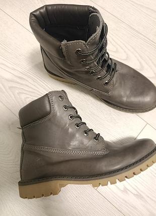 Ботинки мужские кожаные 2 2