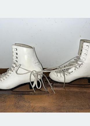 Коньки белые и черно-белые