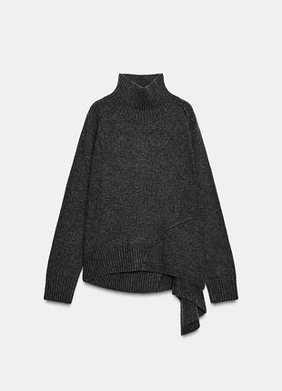 Свитер с шерстью zara