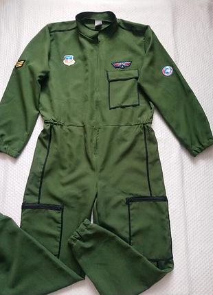 Карнавальный костюм военный пилот косплей 58 размер