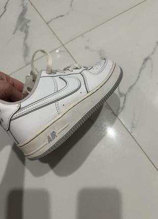 Белые кеды nike air кроссовки найк