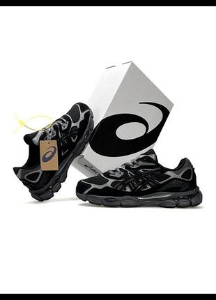Чоловічі кросівки  asics gel-nyc black grey metallic