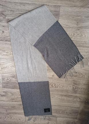 Шарф тёплый шерсть, кашемир royal class