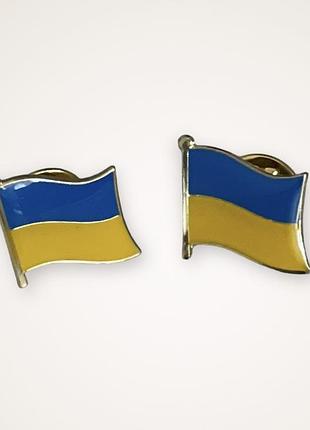 Значок пін прапор україни