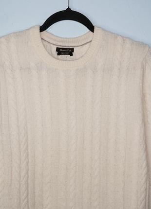 Чоловічий вовняний светр massimo dutti 2