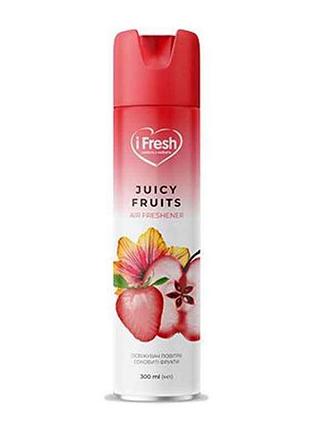 Освіжувач повітря juicy fruits соковиті фрукти 300 мл тм ifresh