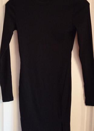 Платье в рубчик bershka 4