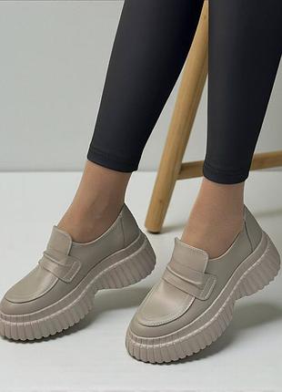 36-41 рр лоферы натуральная кожа/замша бежевый, черный, красные