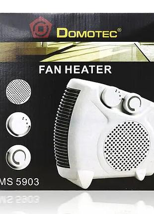 Тепловентилятор обогреватель напольный дуйка 2000 вт domotec ms-5903