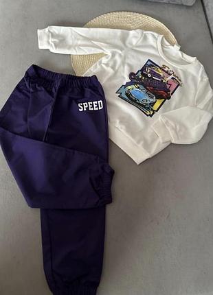 Shein спортивний костюм з 3d малюнком