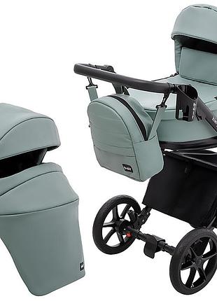 Коляска 2 в 1 bair kiwi plus eco bkp-26 нефрит