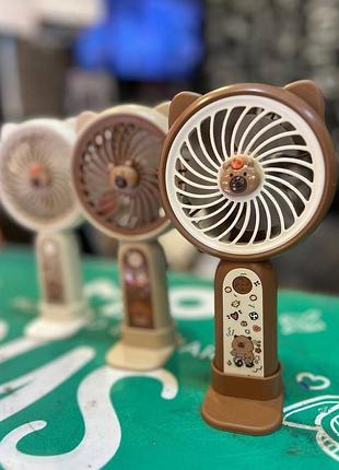 Портативный мини-вентилятор sd-18a в виде медвежонка