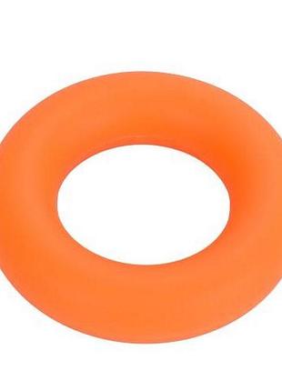 Эспандер кистевой "кольцо" ms 4826(orange) 40lb, силикон, 7 см