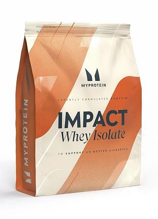 Протеїн myprotein impact whey isolate, 2.5 кг банан