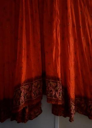 Помаранчева сукня 4