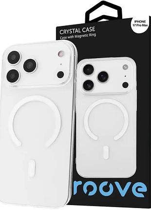 Чохол proove crystal case with magnetic ring iphone 17 pro max transparent 3