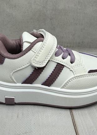 Стильні дитячі кросівки для дівчинки clibee  рожевий 26-31