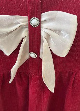 Очень красивое теплое платье 2