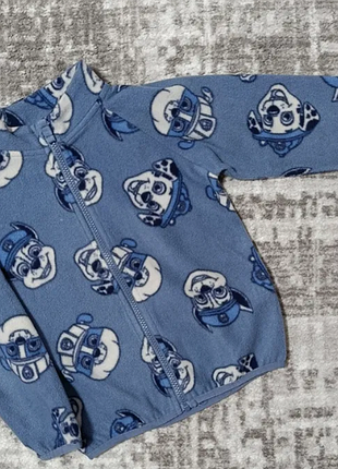 Флисовая кофта sinsay paw patrol щенячий патруль