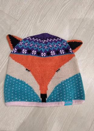 Жіноча шапка лисичка fat face