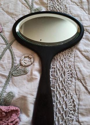 Антикварне дзеркало  чорне дерево  1900-1910рр