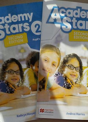 Academy stars 2 second edition pupils book workbook