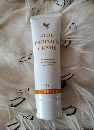 Крем с алоэ вера и прополисом, aloe propolis creme, forever living, 113 г