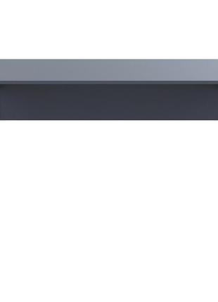 Стол письменный doros барт лайт 120х55х78,1 см графит (drs-011432)