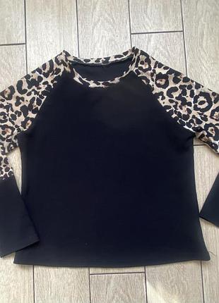 Лонгслив с тигровым принтом 2