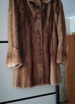 Норковый полушубок