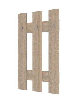 Вешалка для одежды doros н1 дуб cонома 65х3,2х115 (drs-011559)