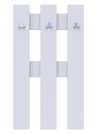 Вешалка для одежды doros н1 белая 65х3,2х115 (drs-011558)