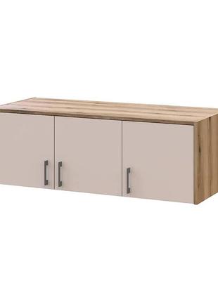Антресоль doros ронди дуб артизан/кашемир 3 дсп 121х52х41 drs-011602 (80737823)