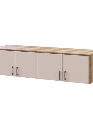 Антресоль doros ронди дуб артизан/кашемир 4 дсп 160х52х41 drs-011601 (80737833)