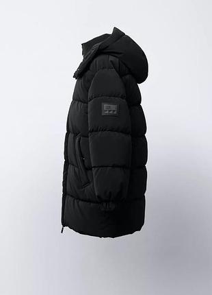 Куртка подовжена курточка анорак zara