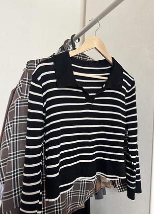 Кофта в полоску