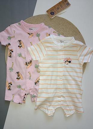 Пісочники на дівчинку 0-3 місяці (56-62 см), комплект.