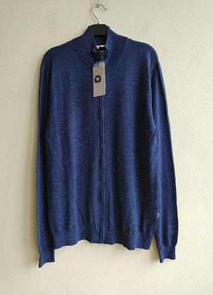 Нюанс! мужской легкий кардиган шерсть мериноса tailored originals
