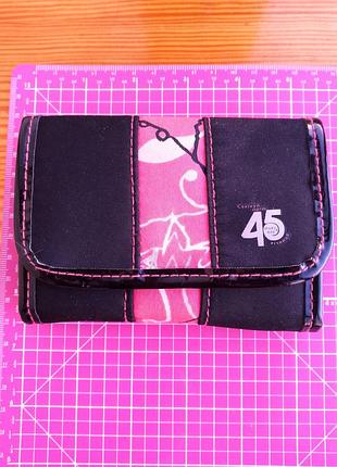 Органайзер складой черный розовый, кошелек для визиток, карточек, косметики, дорожный, в сумочку, mary kay