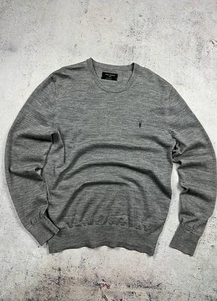 Шерстяной свитер all saints оригинал размер l