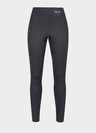 Стильні лосини сірі меланж pink c 8-10