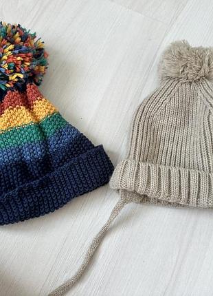 Шапки демісезон zara next, 1-2 роки