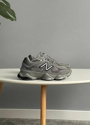 Женские кроссовки new balance 9060 shadow gray black castlerock