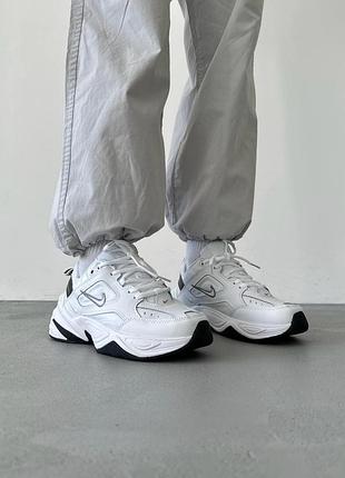Женские кроссовки nike m2k white/black